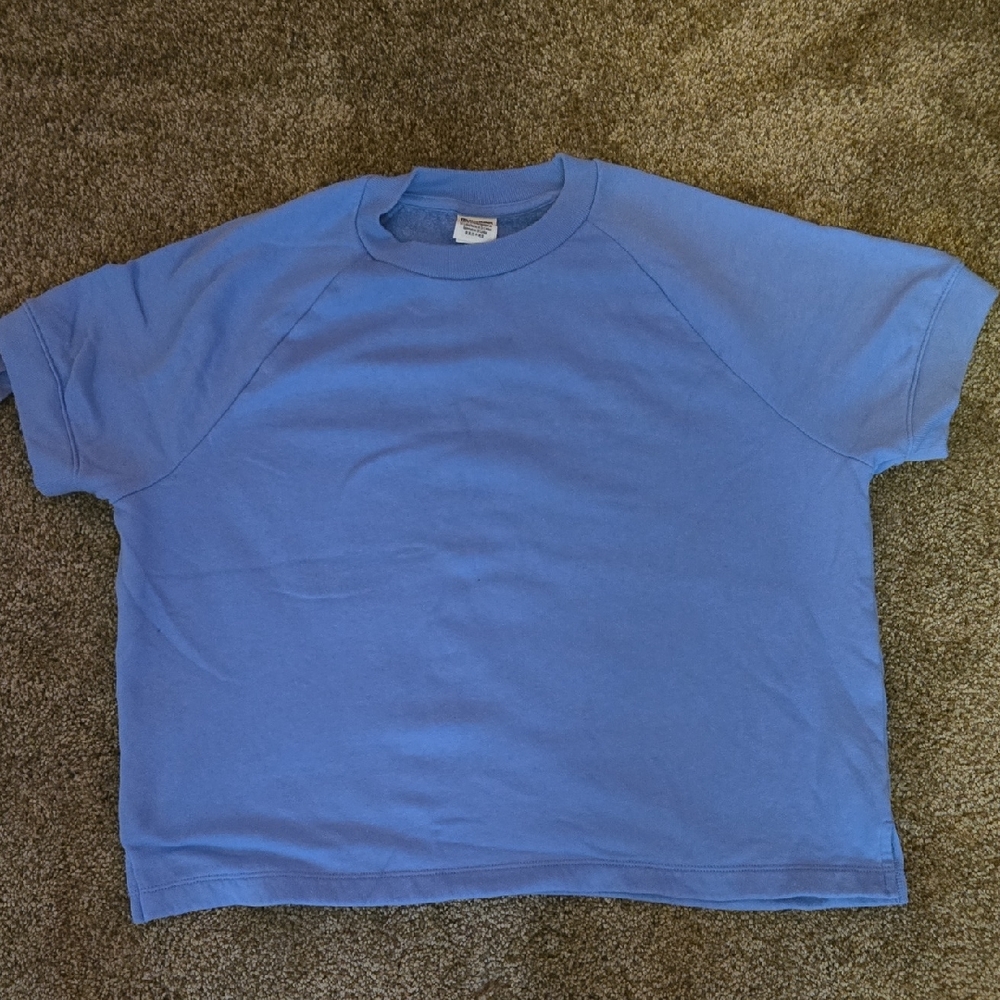 Victoria's Secret Pink Cozy Blue Sweatshirt